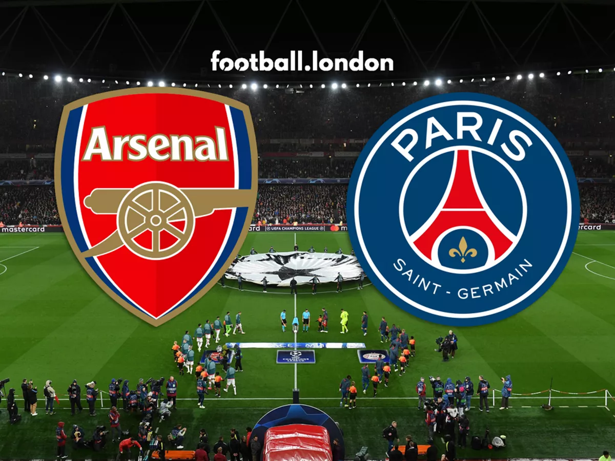 Arsenal vs Paris saint-germain Champions League