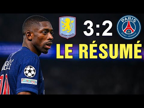 Aston villa vs Paris saint germain highlights