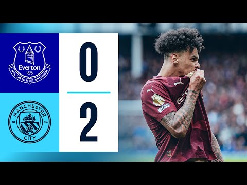 EVERTON vs MAN CITY Premier League highlights 2025