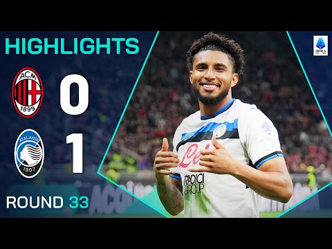 Milan Vs Atalanta Serie A 2025 Highlights