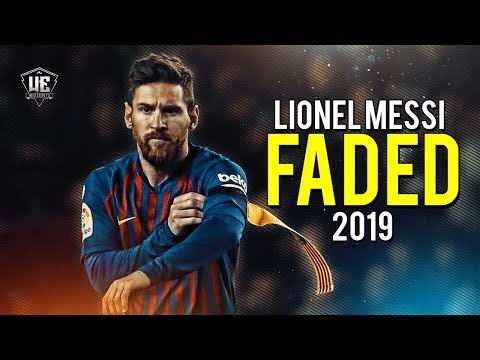 Lionel Messi Faded Skills Goals 2019